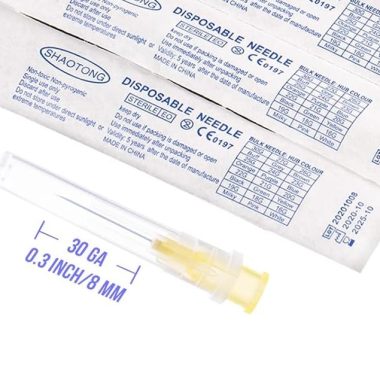 Hypodermic Needle Luer-Lock - 30g 5/16" (8mm)
