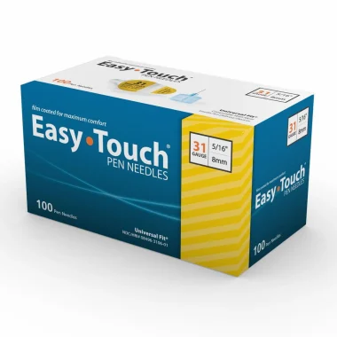 EasyTouch Pen Needles - 31g 8mm