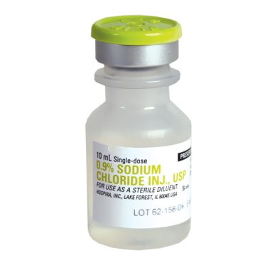 Sodium Chloride 0.9% - SDV, 10mL